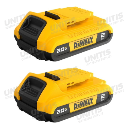 Dewalt 20V MAX Battery 2.0Ah - 2 Pack