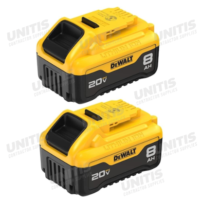 Dewalt 20V MAX Battery 8Ah - 2 Pack