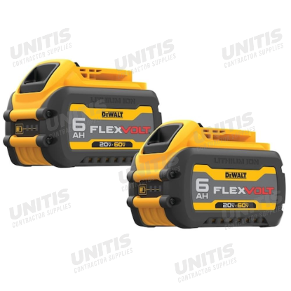 Dewalt 20V/60V FLEXVOLT Battery 6.0Ah - 2 Pack