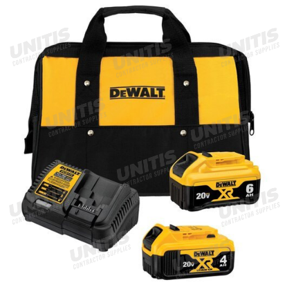 Dewalt 20V MAX Starter Kit with XR Batteries and Charger