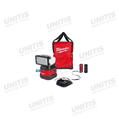 Milwaukee M18 Utility Remote Control Search Light with Portable Base (Tool Only)