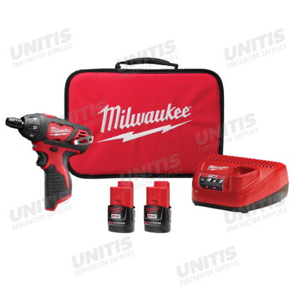 Milwaukee M12 1/4" Hex Screwdriver Kit