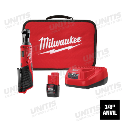 Milwaukee M12 3/8" Ratchet Kit