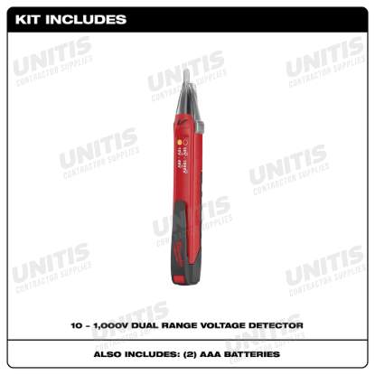 Milwaukee 10-1000á¹¼ Dual Range Voltage Detector