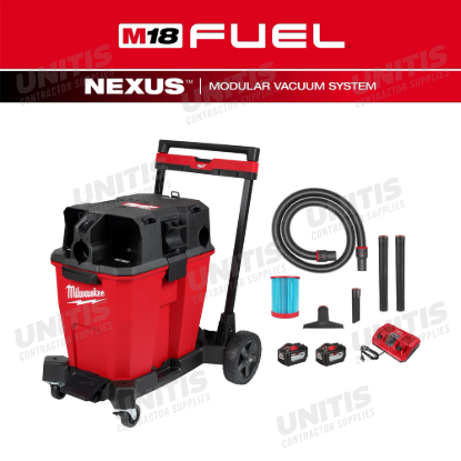 Milwaukee M18 FUEL NEXUS 12 Gallon Dual Battery Wet/Dry Vacuum Kit