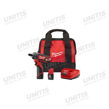 Milwaukee M12 FUEL 1/4â€ Hex 2-Speed Screwdriver Kit