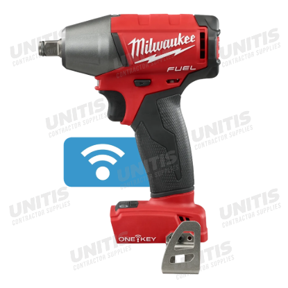 Milwaukee M18 FUEL with ONE-KEY 1/2" Compact Impact Wrench with Friction Ring