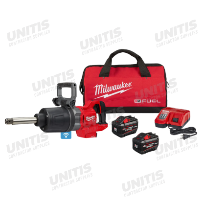 Milwaukee M18 FUEL 1" D-Handle Extension. Anvil High Torque Impact Wrench with ONE-KEY Kit