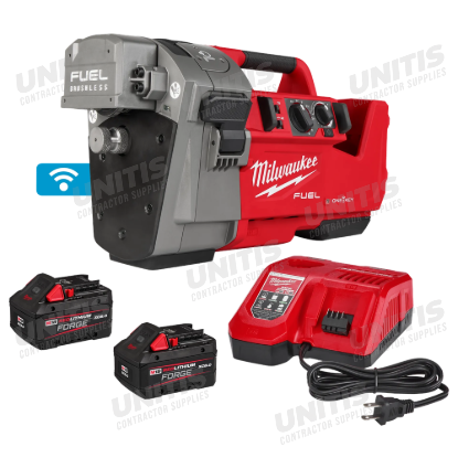 Milwaukee M18 FUEL RINGER Roll Groover for 1-1/4â€ - 4â€ Sch 10/40, 6â€ Sch 10