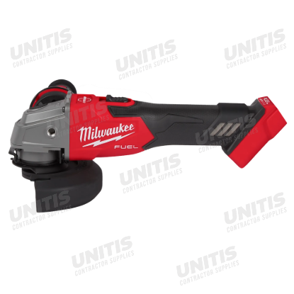 Milwaukee M18 FUEL 4-1/2" / 5" Braking Grinder Slide Switch, Lock-On (Tool Only)