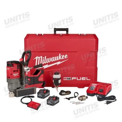 Milwaukee M18 FUEL 1-1/2" Lineman Magnetic Drill High Demand Kit