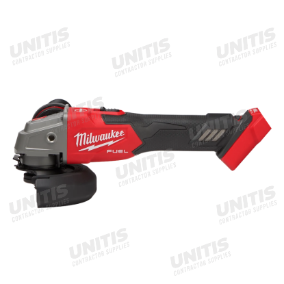 Milwaukee M18 FUEL 4-1/2" / 5" Variable Speed Braking Grinder, Slide Switch Lock-On (Tool Only)