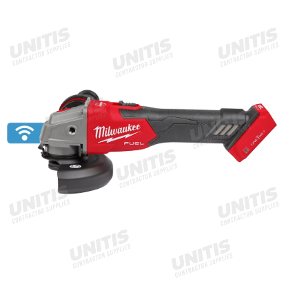 Milwaukee M18 FUEL 4-1/2" / 5" Braking Grinder with ONE-KEY Slide Switch, Lock-On (Tool Only)