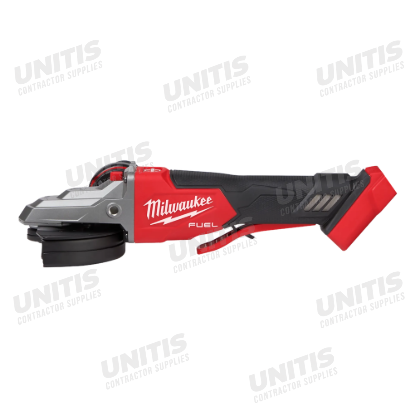 Milwaukee M18 FUEL 5" Flathead Braking Grinder, Paddle Switch No-Lock (Tool Only)