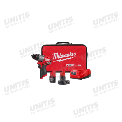 Milwaukee M12 FUEL 1/2" Hammer Drill/Driver Kit