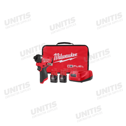 Milwaukee M12 FUEL 1/4" Hex Impact Driver Kit