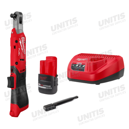Milwaukee M12 FUEL 3/8" Ratchet Kit