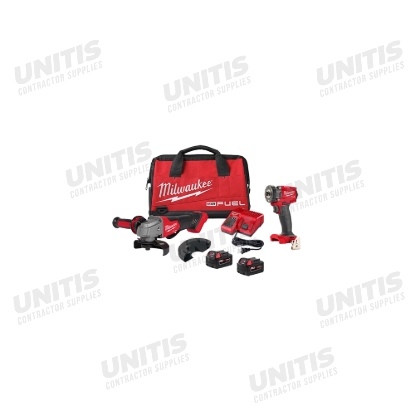Milwaukee M18 FUEL Compact Impact Wrench and Grinder 2-Tool Combo Kit