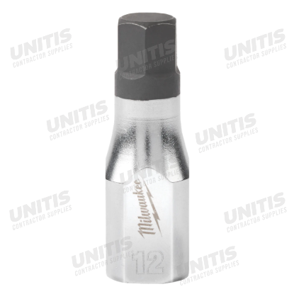 Milwaukee 3/8" Drive 12mm Hex Bit Socket