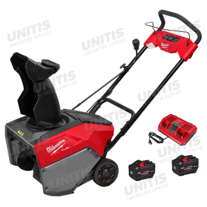 Milwaukee M18 FUEL 21" Auger Propelled Dual Battery Single Stage Snow Blower Kit