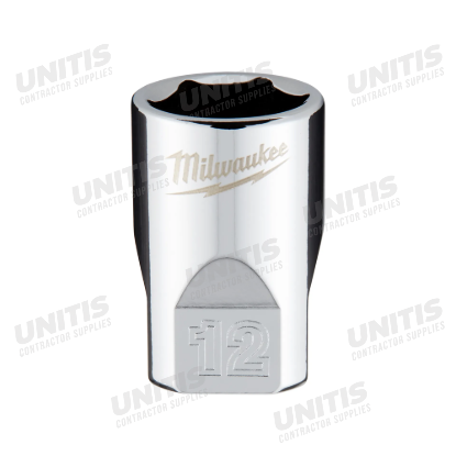Milwaukee 1/4" Drive 12mm 6 Point Socket