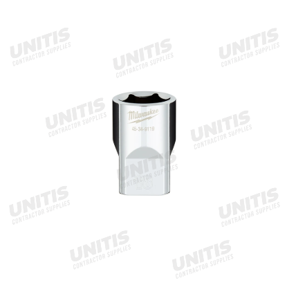 Milwaukee 1/2" Drive 18mm 6 Point Socket