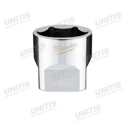 Milwaukee 3/8" Drive 15/16" 6 Point Socket