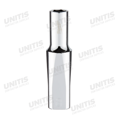 Milwaukee 3/8" Drive 8mm Deep 6 Point Socket