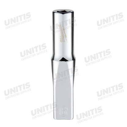 Milwaukee 1/4" Drive 6mm Deep 6 Point Socket