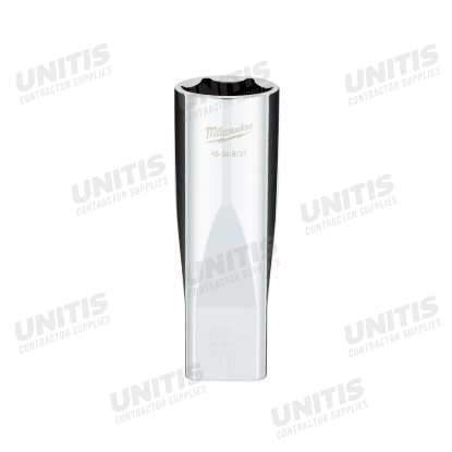 Milwaukee 1/2" Drive 13/16" Deep 6 Point Socket