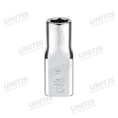 Milwaukee 1/4" Drive 7/32" 6 Point Socket