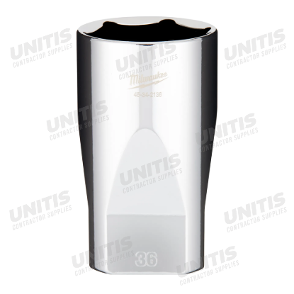 Milwaukee 1/2" Drive 36mm Deep 6 Point Socket