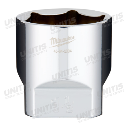 Milwaukee 1/2" Drive 1-1/2" 6 Point Socket