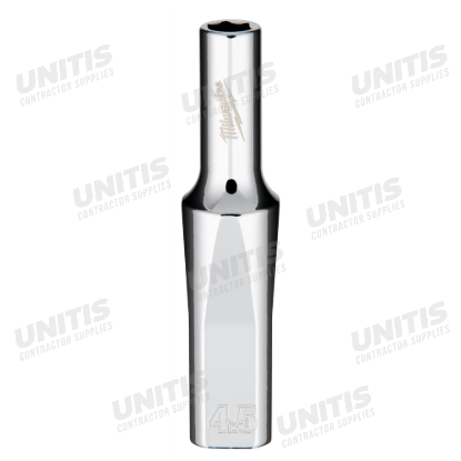 Milwaukee 1/4" Drive 4.5mm Deep 6 Point Socket