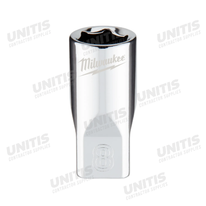 Milwaukee 1/4" Drive 8mm 6 Point Socket