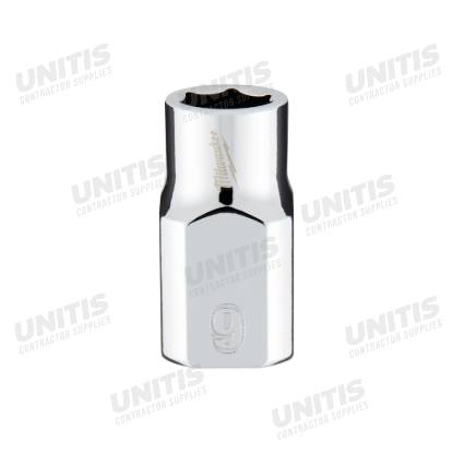 Milwaukee 3/8" Drive 9mm 6 Point Socket
