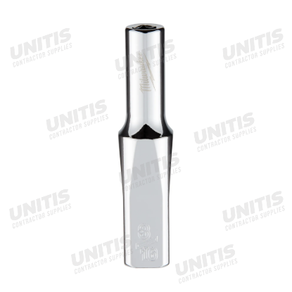 Milwaukee 1/4" Drive 3/16" Deep 6 Point Socket