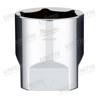 Milwaukee 1/2" Drive 36mm 6 Point Socket