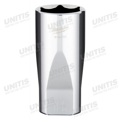 Milwaukee 1/2" Drive 1-1/8" Deep 6 Point Socket