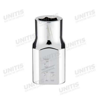 Milwaukee 3/8" Drive 5/16" 6 Point Socket