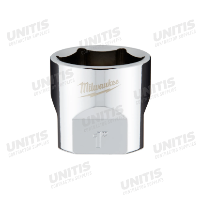 Milwaukee 3/8" Drive 1" 6 Point Socket