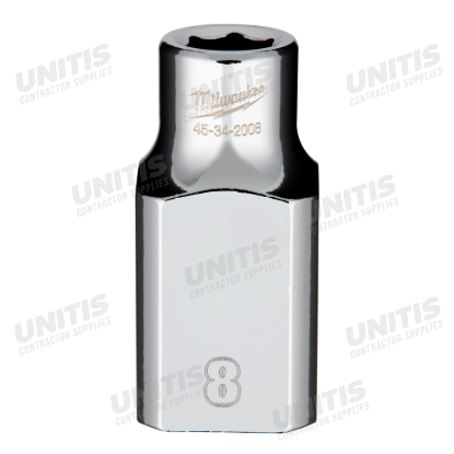 Milwaukee 1/2" Drive 17mm Deep 6 Point Socket
