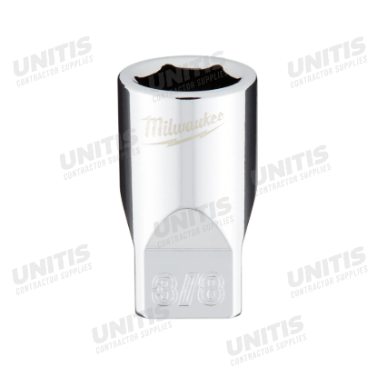 Milwaukee 1/4" Drive 3/8" 6 Point Socket