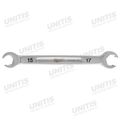 Milwaukee 15mm X 17mm Double End Flare Nut Wrench