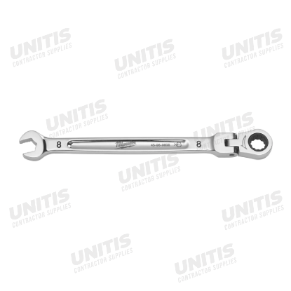 Milwaukee 8mm Flex Head Ratcheting Combination Wrench