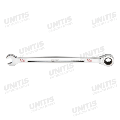 Milwaukee 9/32" Ratcheting Combo Wrench