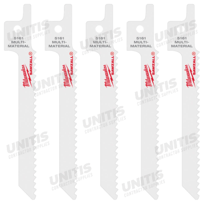 Milwaukee 3-5/8" 10 TPI Super SAWZALL Blade (5 Pack)