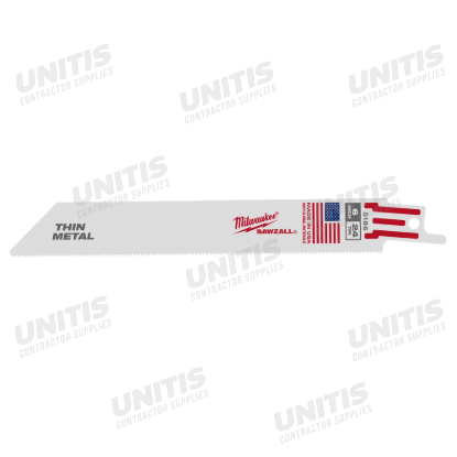 Milwaukee 6" 24 TPI SAWZALL Blades (5 Pack)