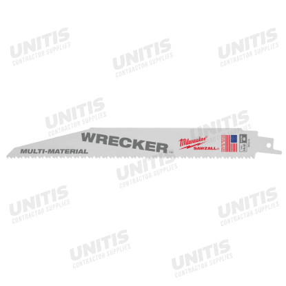 Milwaukee The WRECKER Multi-Material SAWZALL Blade 9" 7/11TPI 5 Pack