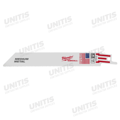 Milwaukee 6" 14 TPI SAWZALL Blades (5 Pack)